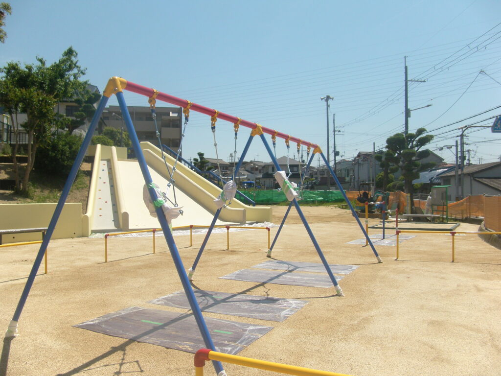 After｜公園（ブランコ設置工事）